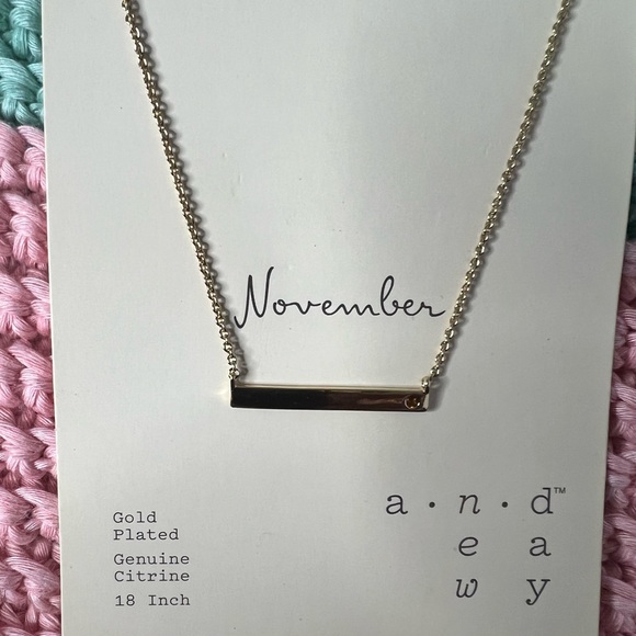 A New Day necklace- November - Picture 1 of 2